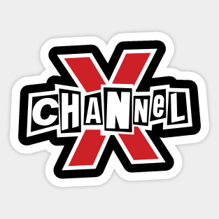 Channel X Radio Sticker